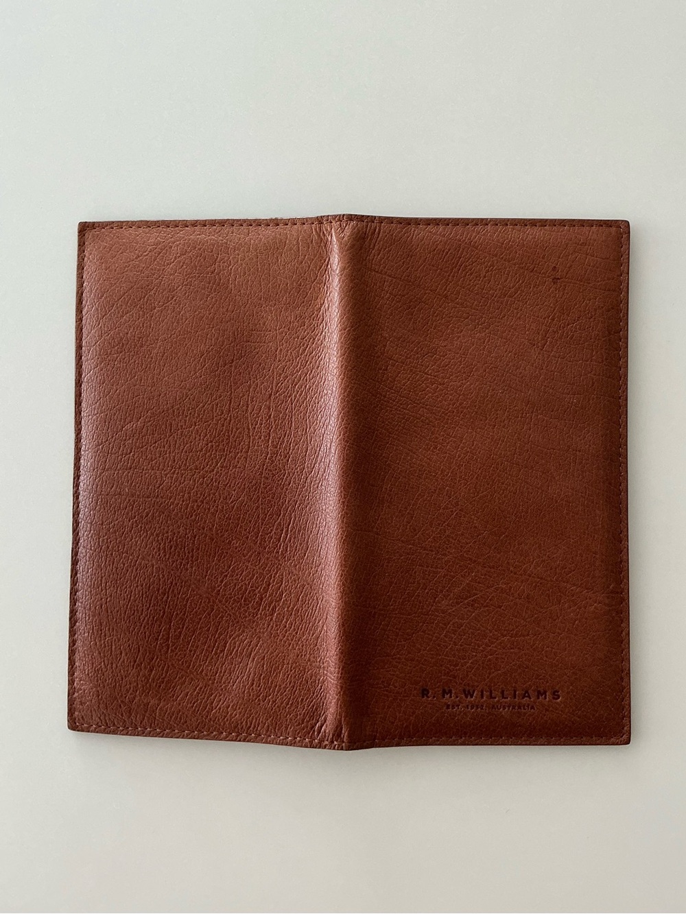 R.M. Williams Chestnut Leather Wallet